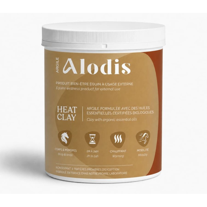 Argile Heat Clay 1kg Alodis Care - Alodis Care - Compléments alimentaires