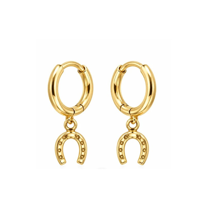 Boucles d'oreilles petites créoles Lili Equestrian Shop - EQUESTRIAN SHOP - Bijoux, Décoration, Cadeaux & Chèques Cadeaux
