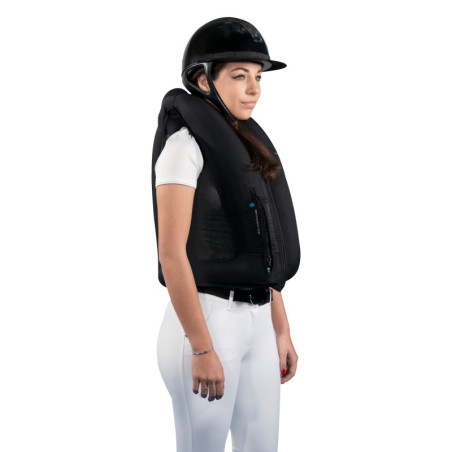Gilet Airbag équestre Helite Zip'In 2 Noir - Jeunesse Medium Neuf