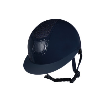 Casque Shiny Diamond visière polo Hkm 13701 - HKM - Bombes & casques