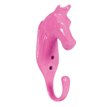 Patere tête de cheval aluminium Hkm - HKM - Equipement écurie et pré