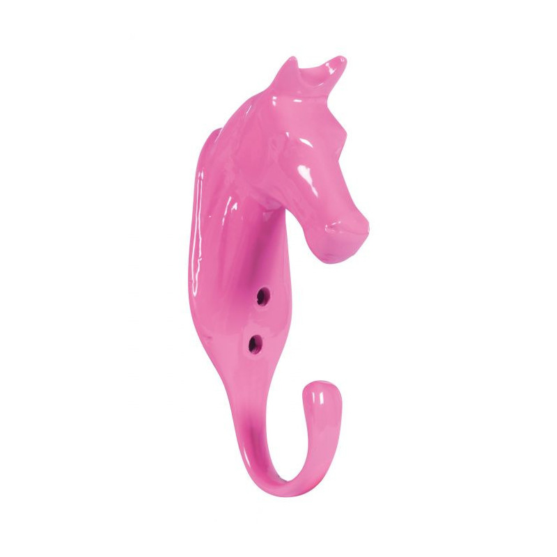 Patere tête de cheval aluminium Hkm - HKM - Equipement écurie et pré