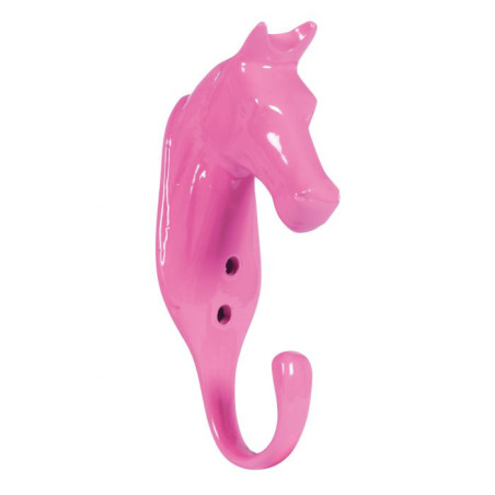 Patere tête de cheval aluminium Hkm - HKM - Equipement écurie et pré